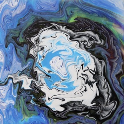 Pouring Technik 30 x 30