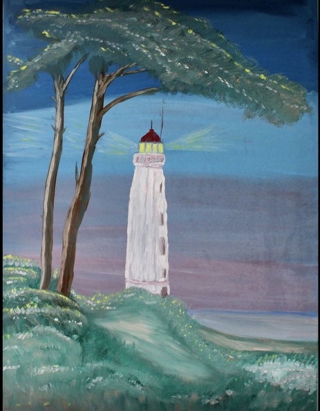 Leuchtturm Dornbusch auf Hiddensee