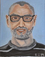 Wolfgang Michael Hube 04.01.2022 (67 Jahre), Selbstportrait