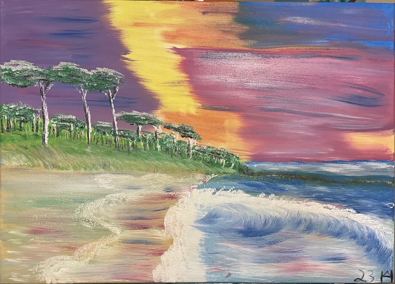 Darßer Weststrand im Zorn der Elemente