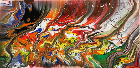Der Wasserfall ins Tal der Farben