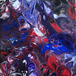 Pouring Technik 20x20