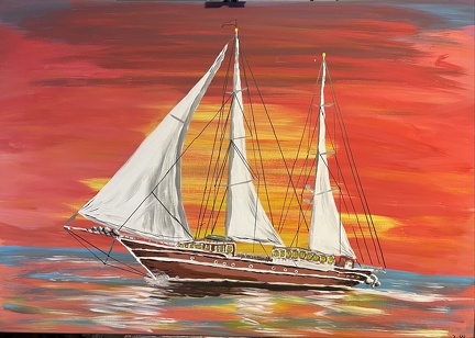 Im Wind des goldenen Horizonts
