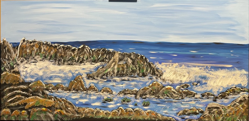 Die Felsenküste von Bornholm