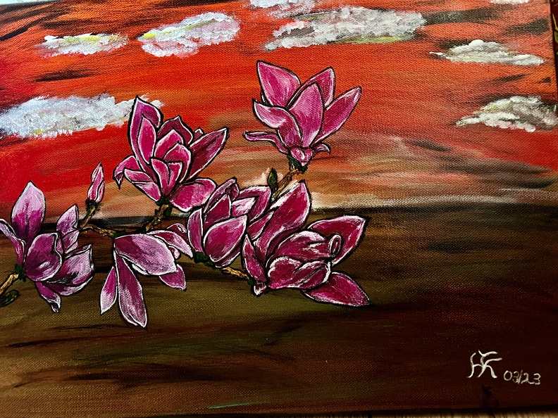 Magnolienzweig