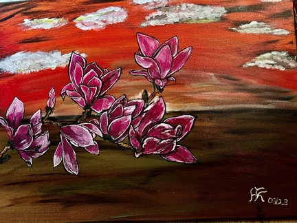 Magnolienzweig