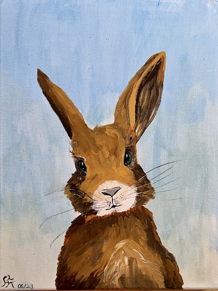 Hasenportrait
