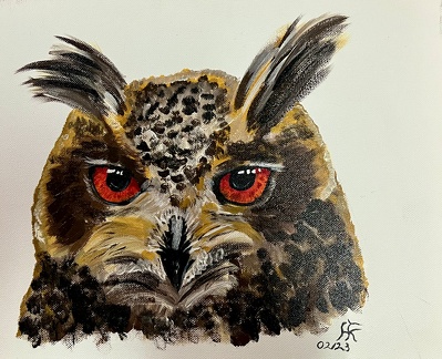 Uhu Portrait