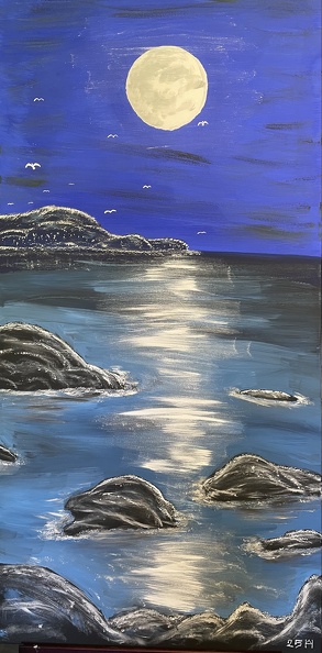 Silbermond über stiller See zur blauen Stunde.jpg