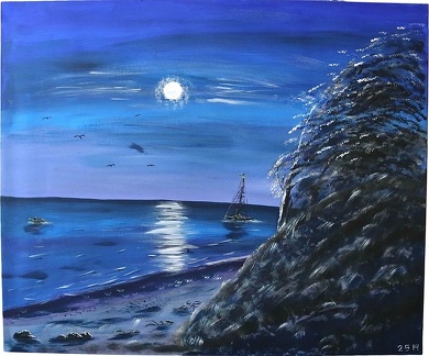 Blaue Stunde der Stille