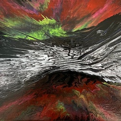 Pouring Technik 30x42