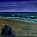 Am Strand von Kühlungsborn zur blauen Stunde